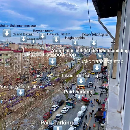 Istanbulun Kral Dairesi Asansoerlue Ve 2 Klimali Istambul